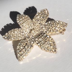 Swarovski crystal brooch